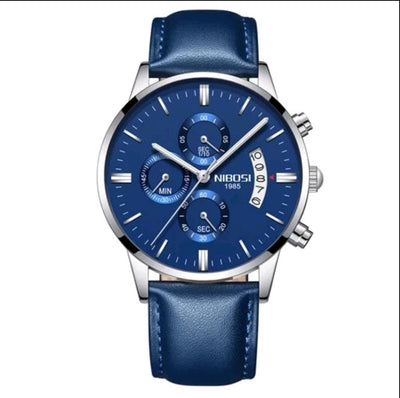 RELOJ NIBOSI AZUL